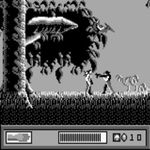 une photo d'Ã©cran de Le Monde Perdu - Jurassic Park (Game Boy) sur Nintendo Game Boy